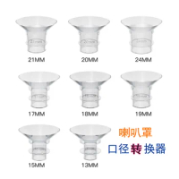 Inserts 17mm Breast Pump Parts Compatible with Spectra 24mm Breast Pump Shields/Flanges, Reduce 24mm Nipple Tunnel