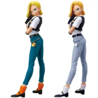 Dragon Ball Z Figure No. 18 Lazuli Android 18 Anime PVC Action Figure Toy Game Statue Collectible Modle Doll Figma Gift