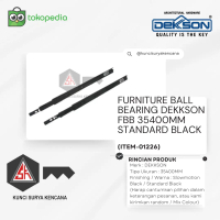 FURNITURE BALL BEARING DEKKSON FBB 35400MM STANDARD BLACK (Item 1226)