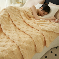 法蘭絨毯 雙人被 毛毯 冬季加厚珊瑚法蘭絨毛毯辦公室午睡蓋毯單人床單牛奶絨毯子床上用『wl12457』