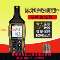 {最低價 公司貨}深達威溫濕度計 家用高精度室內外溫濕度儀 工業手持數字溫濕度表