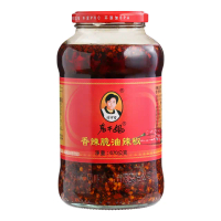 【老干媽】香辣脆油辣椒670g(辣椒醬/無添加防腐劑/花椒麻/辣椒/無添加人工色素)