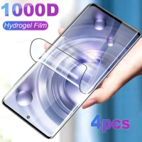 4Pcs Hydrogel Film Screen Protectors For vivo x 80 pro 6.78'' Screen Protector vi vo x80 X 80 pro vivox80pro Not Tempered glass