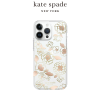 【KATE SPADE】iPhone 14 Pro Max 精品手機殼 金色年華(保護殼/手機套)