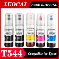 70ml T544 Premium Color Compatible Bottle Water Based Refill Tinta Ink for Epson EcoTank L3210 L3110 L3150 L3250 Printer