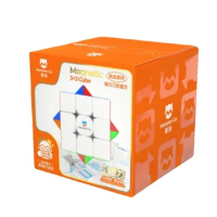 [ECube] GAN Monster Go EDU V3 3X3 Updated M Magnetic Magic Speed Cube Stickerless Professional Toys GAN EDU V3M