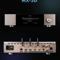 JF Digital Alpha Audio MX-5D Turntable +1*AK4493 Decoding Chip Bluetooth 5.1 HiFi Streaming Playback Desktop DSD512 32Bit/384KHZ