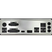 I/O IO Shield Back Plate Stainless Steel Blende For ASUS PRIME B250 PLUS B250-PRO Computer Motherboard Backplate