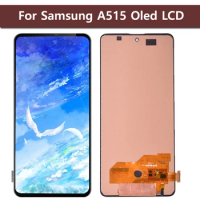 Tested AMOLED A515 LCD For Samsung Galaxy A51 LCD A515F/DS A515 A515F Display Touch Screen Digitizer Parts For Samsung A515 LCD