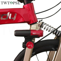 TWTOPSE Bike Light Holder For Birdy 1 2 3 New Classic P40 Folding Bicycle RHINE Head Front Camera Lamp Rack Stand Aluminum Alloy