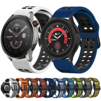 Silicone Bracelet For HUAWEI GT/Galaxy Watch/Amazfit GTR GTS Bip/Garmin Sport Smart watch Band for Mi Watch S1 Pro 20 22mm Strap