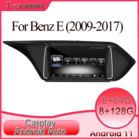 Android 11 car multimedia DVD stereo radio GPS glonss CarPlay for Benz E W212 S212 E63(2009 2017)2 Din