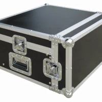Large Capacity Road Trunk Flight Case With Divides And Tray pro audio amplifier rack case flight amp rack