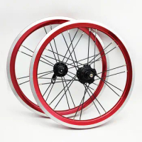 2021 New 16inch 305 Hot Sale Cheap Aluminium Alloy Wheel Set Folding Bicycle Rim Fnhon Dahon 3speed Light Weight Kid's Bike