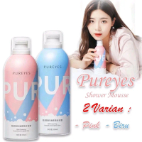 Pureyes Shower Gel Foam Sabun Pemutih Kulit Badan untuk Tubuh - Pink & Biru - Soap