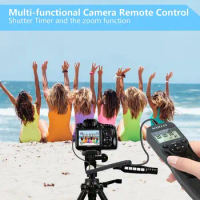 Multi-function Camera Shutter Release Timer Remote with Zooming For Sony FX30, A7R V, A7IV, ZV-1, RX0 II, HX99, 6300, A6100, A7