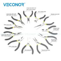 SHALL Mini Pliers Set 6-Piece Small Pliers Tool Set for Making Crafts  Electronic Repairing 