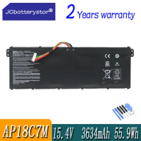 JC New AP18C7M Laptop Battery For Acer Swift 5 SF514-54G SP513-54N SF313-52 Series 4ICP5/57/79 15.4V 55.9Wh 3634mAh