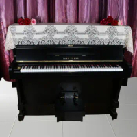 Decorate Lace Piano Covers Piano Bench Cover Dustproof High-end Lace Piano Cover Cloth Thickened No Deformation Furniture