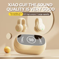 2023tws wireless headphones, phone accessories, 9D surround sound headphones, noise reduction ear clip, durable ear hook
