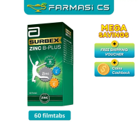 Abbott Surbex Zinc B-Plus 60 Filmtabs EXP:05/2027 [ Farmasi CS ]
