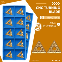 TNMG160404-TM NK3030 TNMG160408 CNC Turning Tools Carbide Inserts Cutting Machining High Performance Triangle. Double-sided use