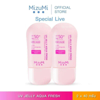 【Original】 Mizumi UV Jelly Aqua Fresh SPF50+ PA++++ 40g สกินแคร์ ครีม หน้าIBBZS
