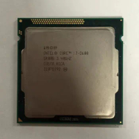 Intel Core i7-2600 i7 2600 Processor 8M Cache 3.40 GHz CPU LGA 1155 I7 2600 can work
