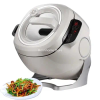 2000W Smart Robot Cooker Machine Multi-function Electric Stir Fryer Automatic Cooking Machine 6L Automatic Cooker 110V/220v