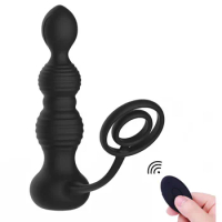 Vibrating Butt Plug Anal Vibrator Anal Plug Sex Toys for Men/Women Ass Anal Dildo Prostate Massager Buttplug Trainer Massager
