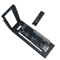 Laptop eGPU Oculink M.2 NVMe External Graphics Card Adapter GPU Dock PCIE Gen4 External Bracket Power Adapter