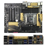 Intel X79 X79-DELUXE motherboard Used original LGA2011 LGA 2011 DDR3 64GB USB3.0 SATA3 Desktop Mainboard