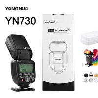 Yongnuo YN730 YN 730 Speedlite 2.4GHz Camera Flash for Canon Nikon Sony Fuji Cameras 1100D 80D 90D 6D 5D 450D 650D 250D