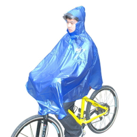 連身全罩斗帳篷式自行單車雨衣