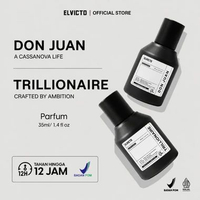 ELVICTO Don Juan + Trillionaire Extrait de Parfum Bundle 2 x 35ML | Karismatik + Berkelas | Paket Ex