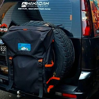 MAKADAM - Tas Sampah Ban Serep Mobil Trash Bag Offroad Black