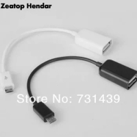 1Pcs USB Micro OTG Cable Adapter Samsung Galaxy S3 S4 Tab 3 7.0/8/10.1