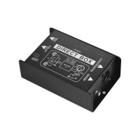 Audio Converter Single Channel DI-Box Passive DIRECT BOX DI-Box Direct Injection Audio Box