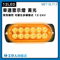 【工仔人】黃光 車用led燈 迎賓燈 車頭燈 車用邊燈 led燈板 汽車車燈 MET-SLY12