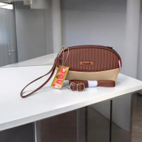 Dompet Tas Wanita Maullyda by Inoe Terbaru dengan Bahan Kulit Chocoly
