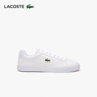 【LACOSTE】男鞋-Lerond Pro 皮革休閒鞋(白色)