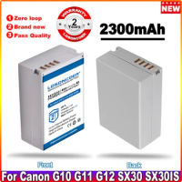 LOSONCOER 2300mAh NB 7L NB7L NB-7L Battery For Canon PowerShot G11 G10 G12 SX30 SX30IS ~In Stock