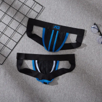 คําแนะนําการขายที่ร้อนแรงในเดือนนี้ พร้อมส่งกางเกงในผู้ชายเปิดก้น addicted jockstrap ผ้าลื่น โชว์สะโ