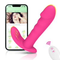 Wearable Panty Vibrator App Remote Control G Spot Clit Massager Panties Vaginal Stimulation Dildo Vibrating Sex Toys for Women