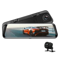 Dash Cam Built in WiFi 1920*1080 9.66" Inch Touch Screen GPS Car Dashboard Camera Recorder
