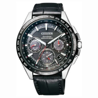【CITIZEN 星辰】Eco-Drive 鈦 光動能GPS衛星對時 光動能錶-黑/43mm(CC9015-03E)