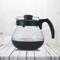 【HARIO】日本製HARIO耐熱玻璃咖啡壺-1000ml-2組(咖啡壺)