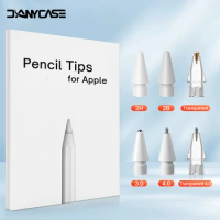 for Apple pencil tip Double Layer 2B &amp; HB &amp; Thin Tip &amp; Transparent Nib For Apple Pencil 1st 2nd Generation Nib iPad Stylus Pen