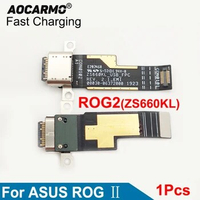 Aocarmo For ROG Phone II Fast Charging USB Charger Charging Port Dock Connector Replacement Part For ASUS ROG Phone 2 ZS660KL
