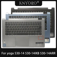 New Laptop US Keyboard Backlit for Lenovo yoga 530-14 530-14IKB 530-14ARR Notebook Palmrest Cover Housing Top Case Accessories